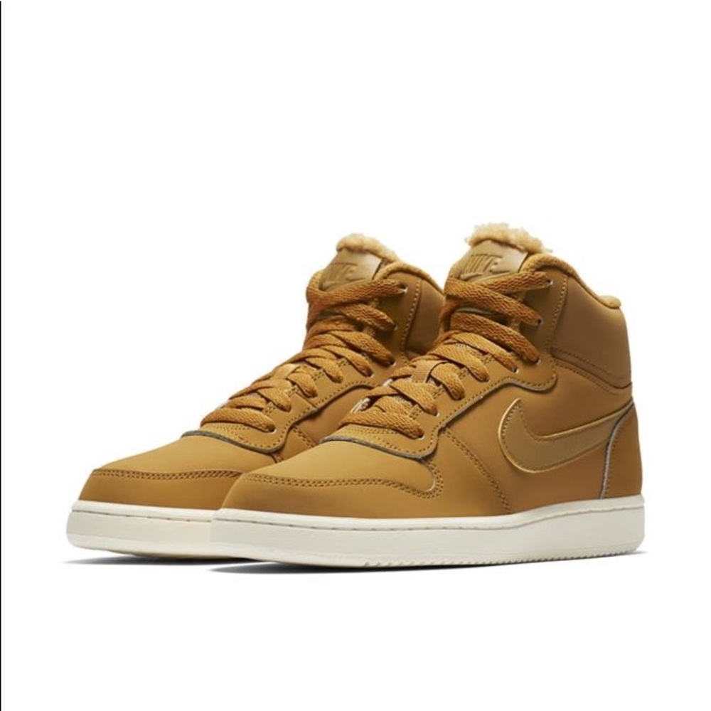 Nike Ebernon Mid SE “Wheat” Womens Sneaker Size 9.5